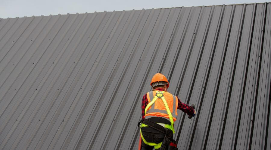 Professional metal roof installation in Glenarm, IL